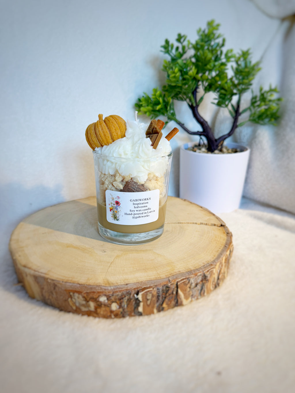 Pumpkin Dessert candle