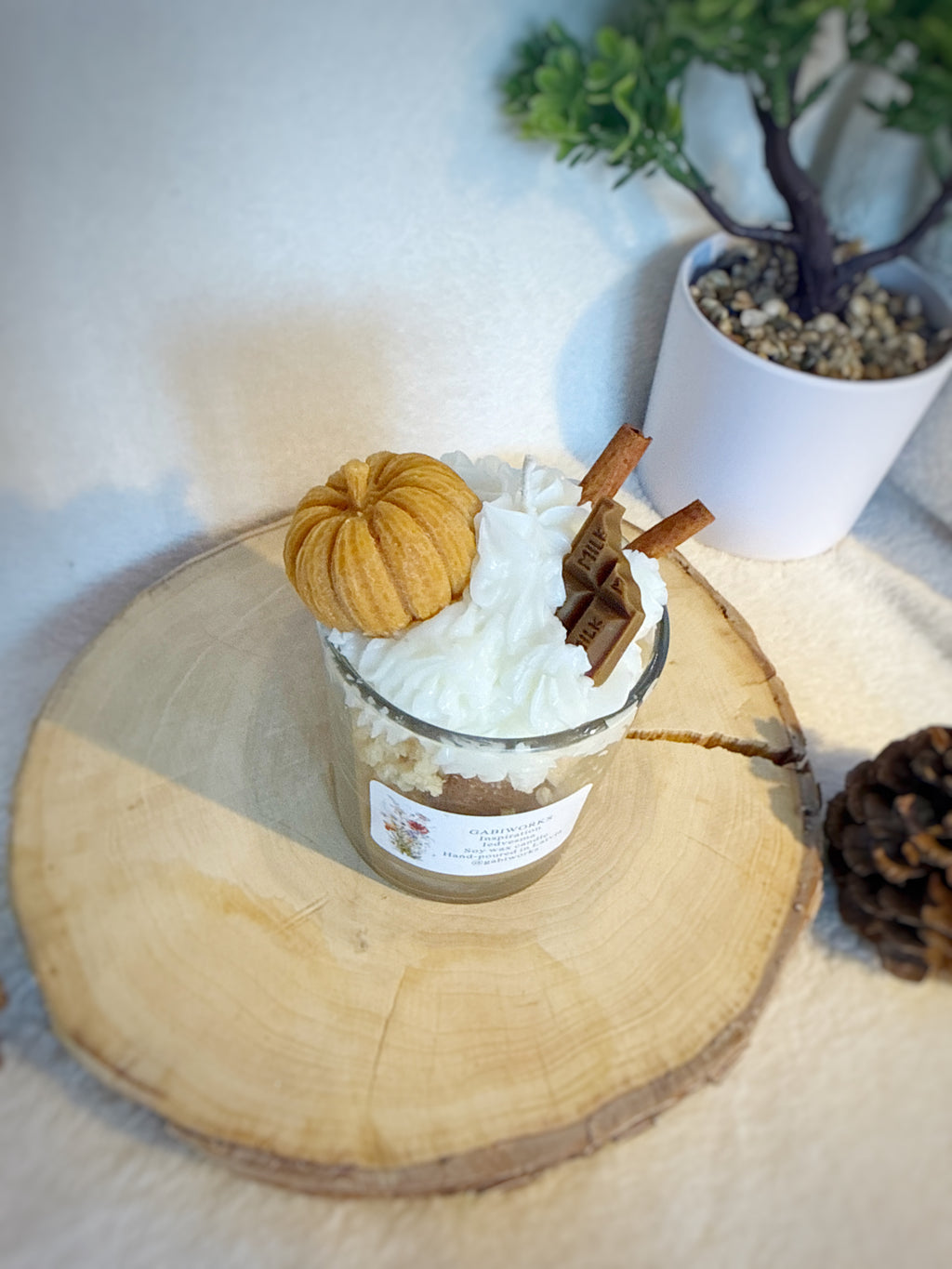 Pumpkin Dessert candle