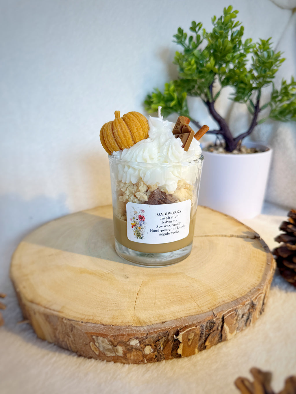 Pumpkin Dessert candle