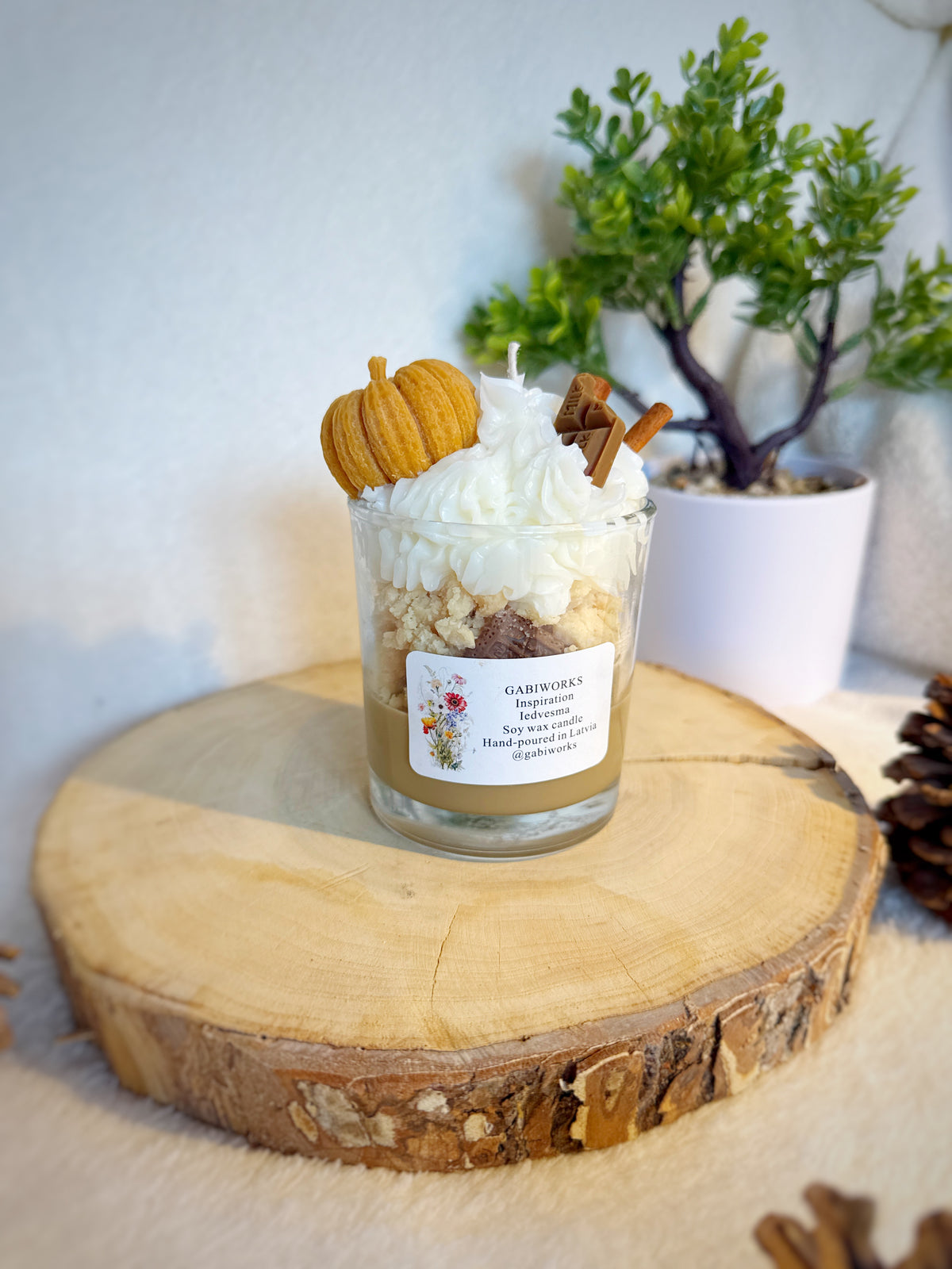 Pumpkin Dessert candle