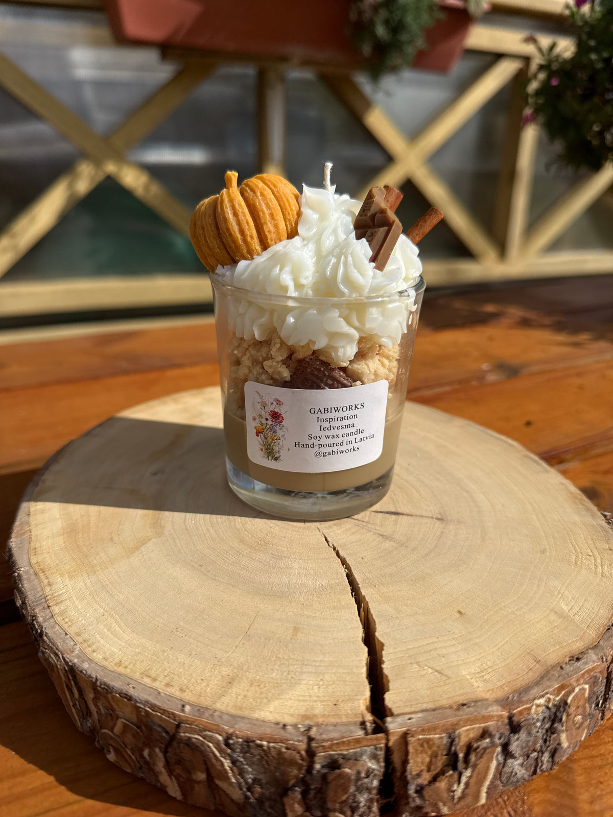 Pumpkin Dessert candle