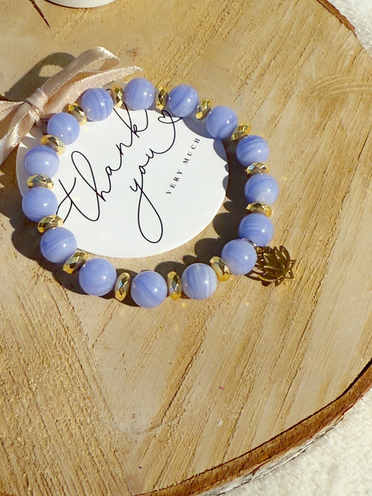 Blue Agate Bracelet