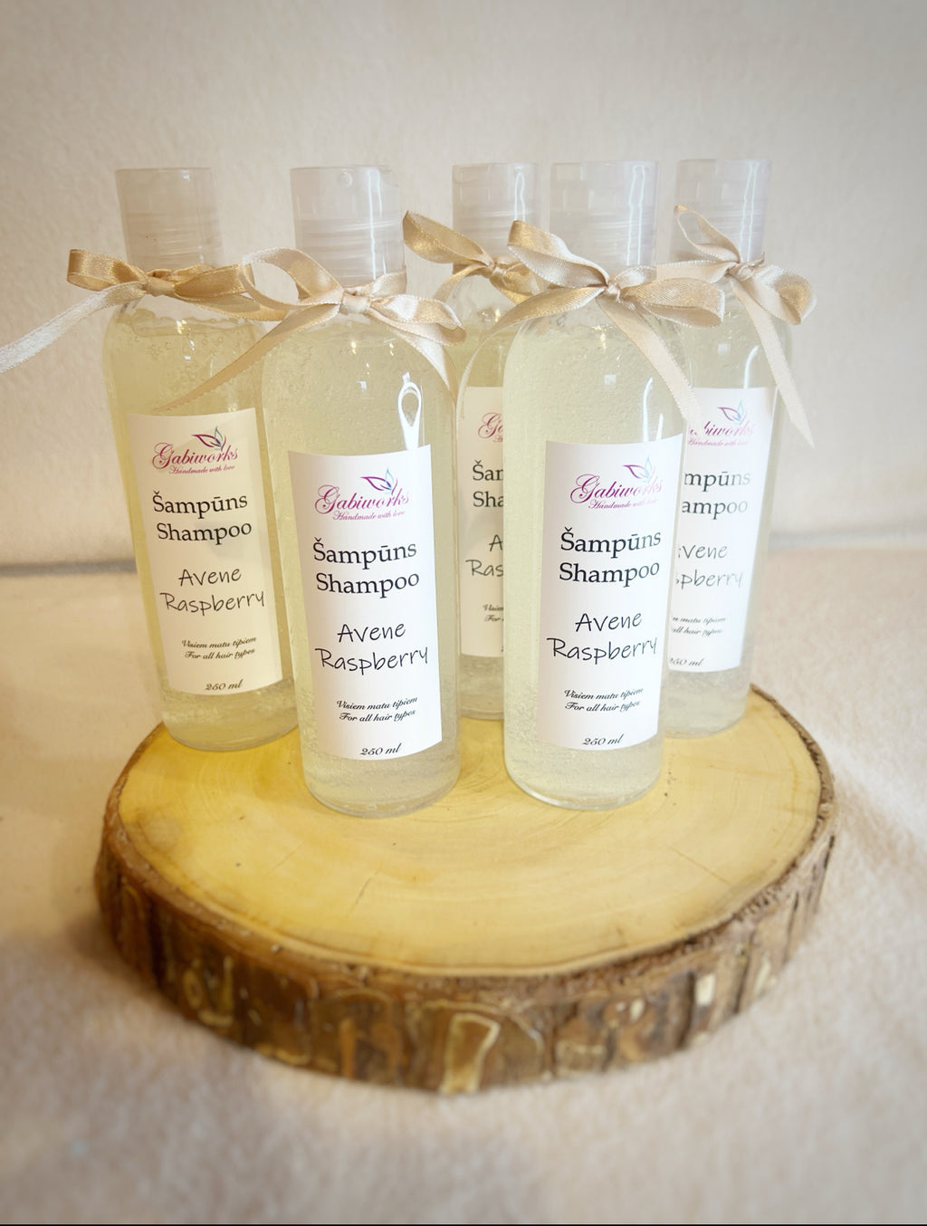 Natural Aloe Vera Shampoo with Rasberry