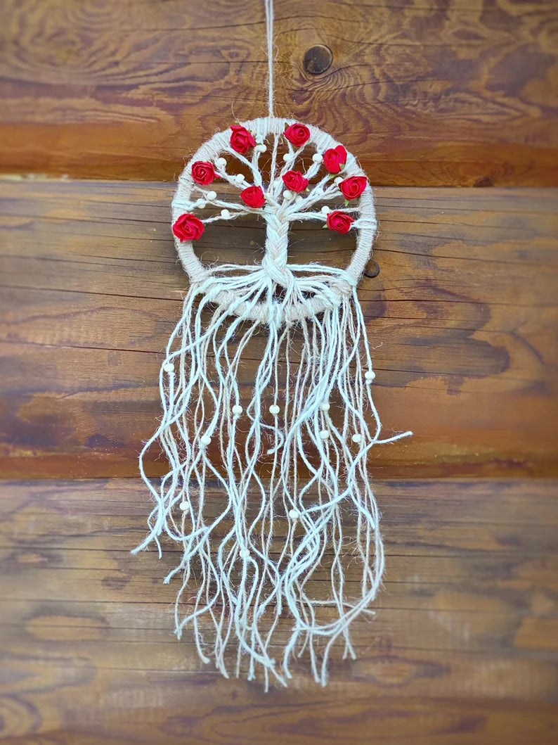 Natural Tree of Life Dream Catcher