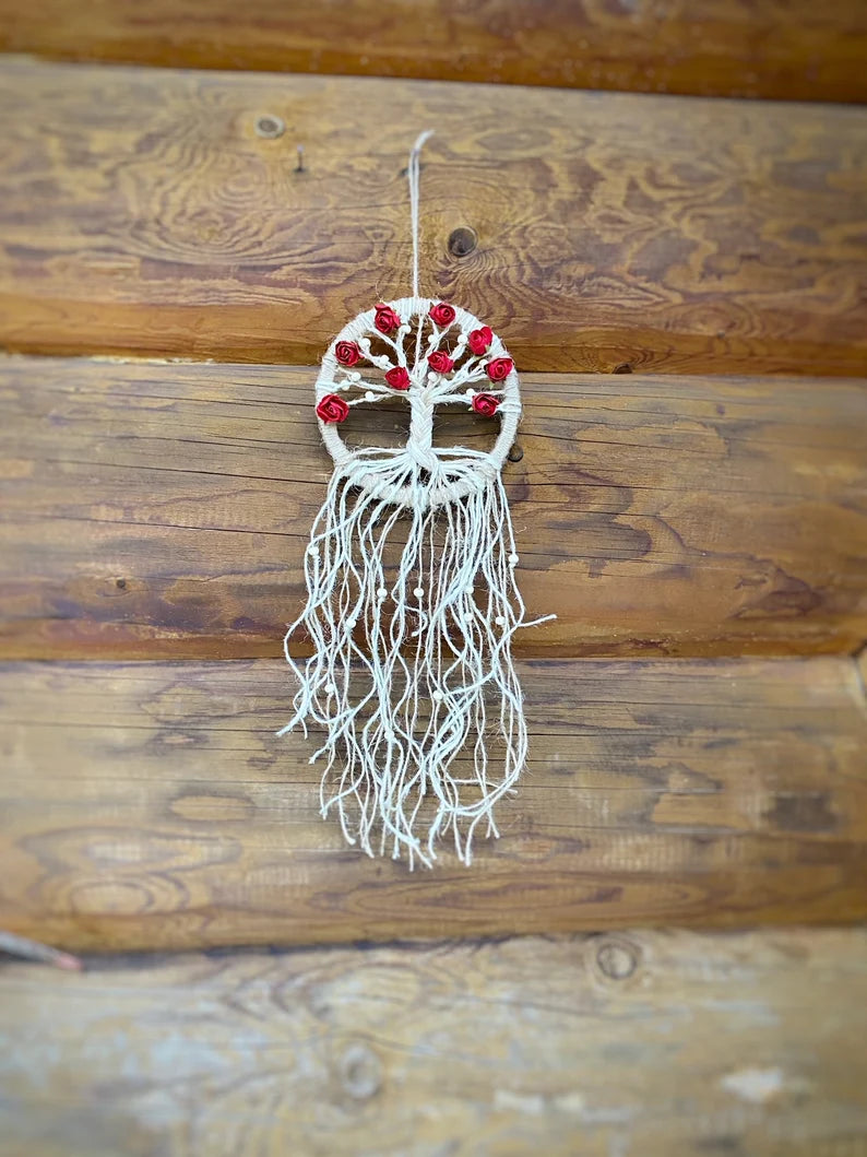 Natural Tree of Life Dream Catcher