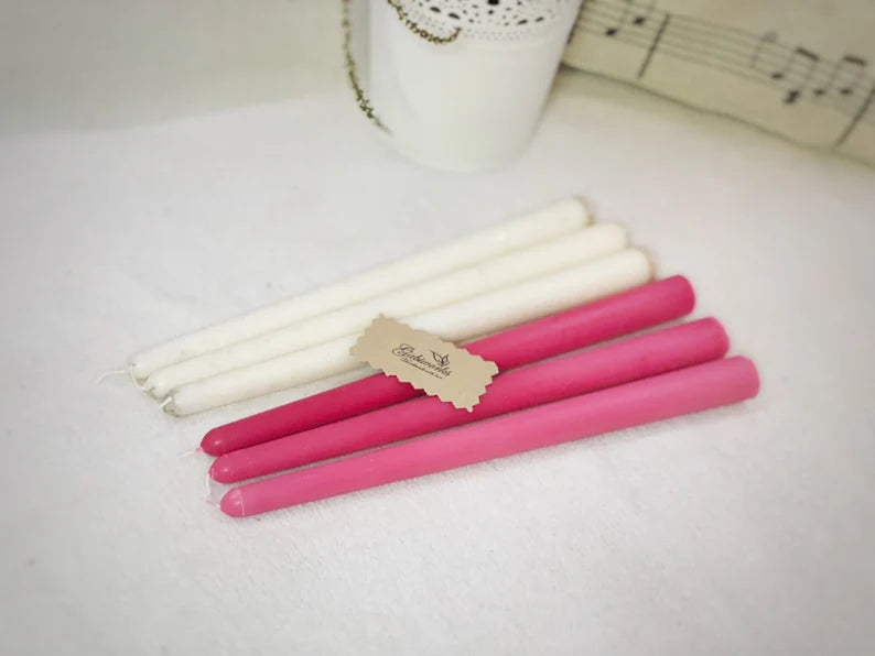 Taper Natural Soy candles
