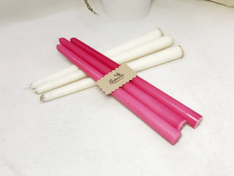 Taper Natural Soy candles