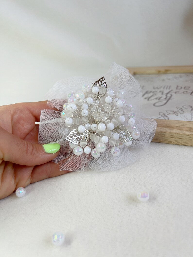 Beads Brooch