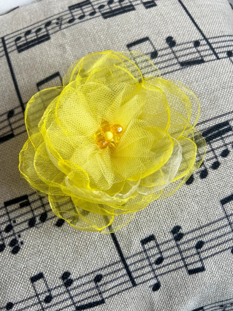 Yellow Brooch