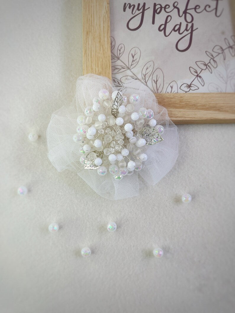 Beads Brooch