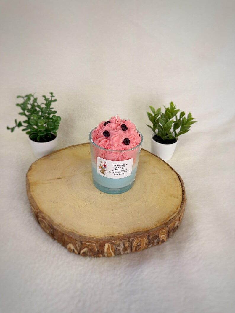 Watermelon Soy Dessert candle