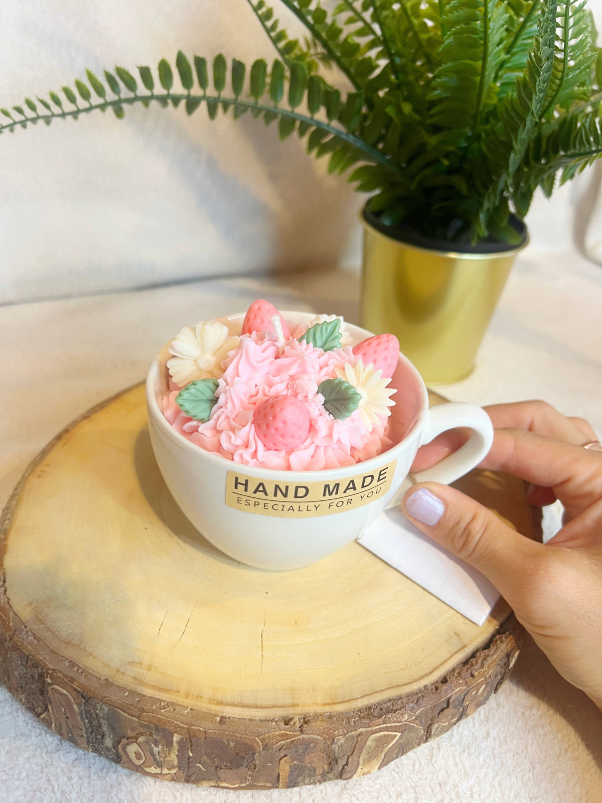 Soy Dessert Mug Candle