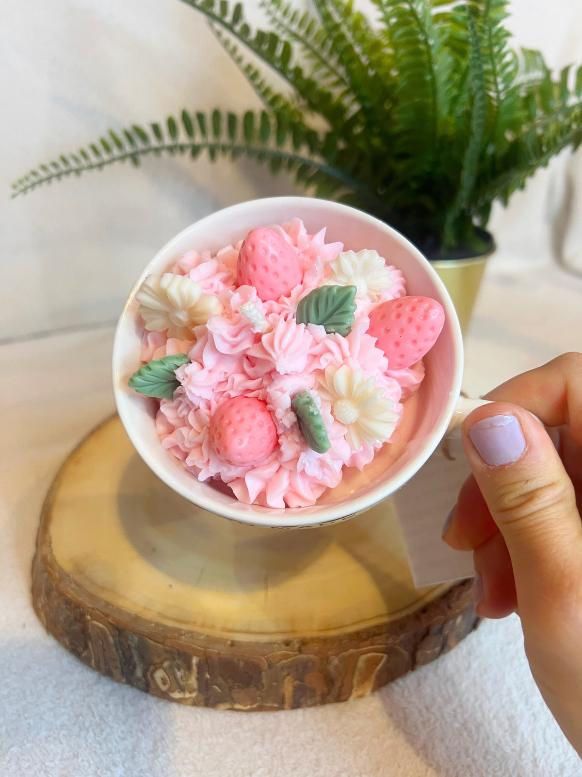 Soy Dessert Mug Candle