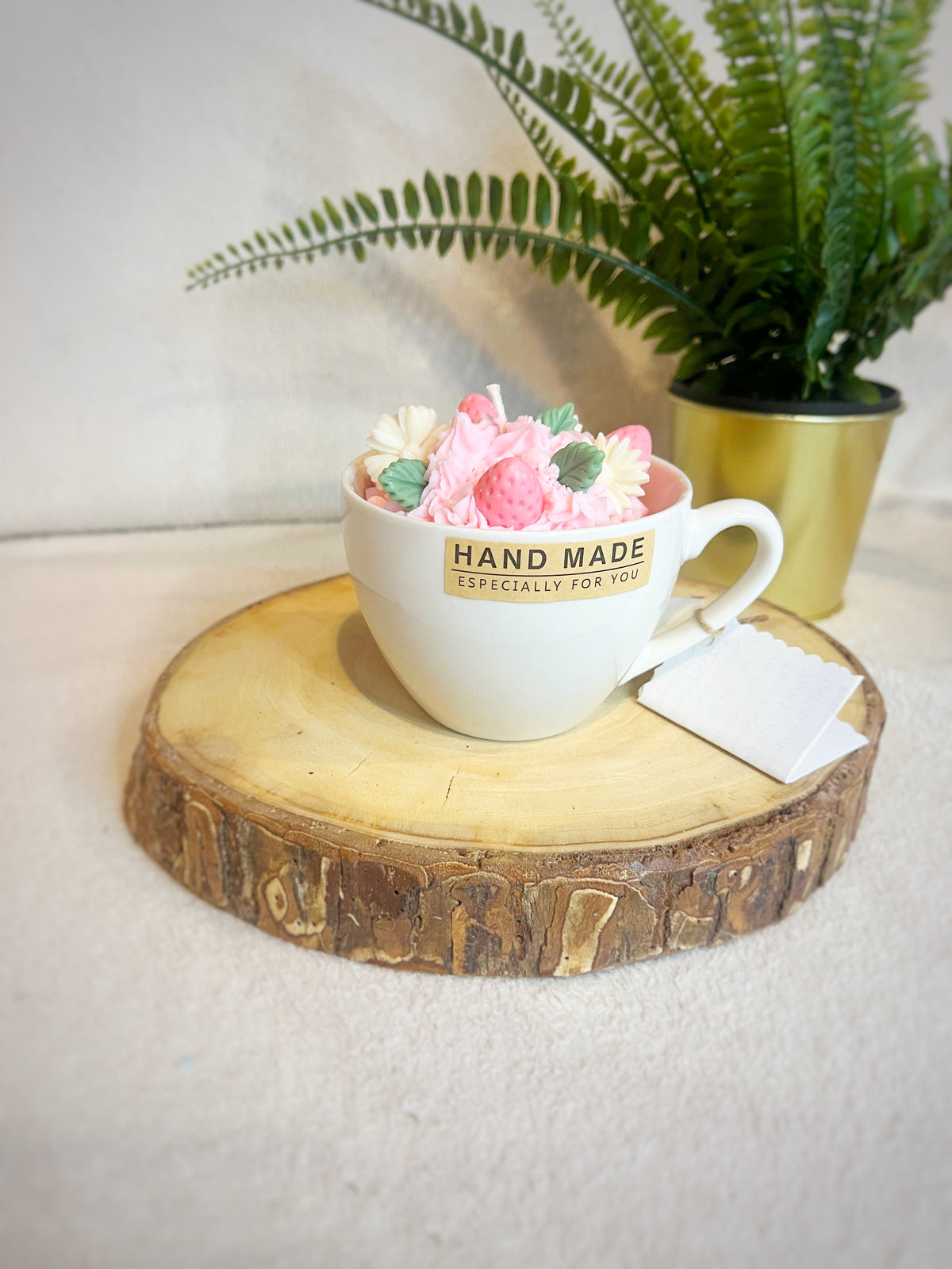 Soy Dessert Mug Candle